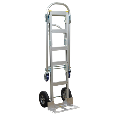SPTN-SR-T18-SR Spartan Sr. Convertible Hand Truck, Aluminum, 1000 lbs. Capacity Ottawa Fastener Supply