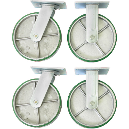 8" Caster Set for Platform Truck Ottawa Fastener Supply