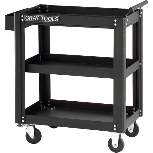 Utility Cart, 19-1/4" L x 27-1/2" W x 32-3/4" H, Grey Ottawa Fastener Supply
