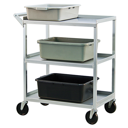 Utility Cart, 3 Tiers, 18-1/2" W x 39" H x 32-1/2" D, 350 lbs. Capacity Ottawa Fastener Supply