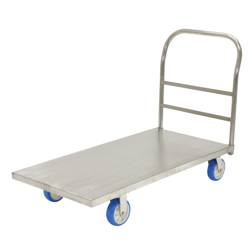 Platform Truck, 48" L x 24" W, 2000 lbs. Capacity, Polyurethane Casters Ottawa Fastener Supply
