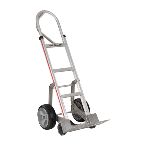 Self-Stabilizing Hand Truck, P-Handle Handle, Aluminum, 55'' Height, 500 lbs. Capacity Ottawa Fastener Supply