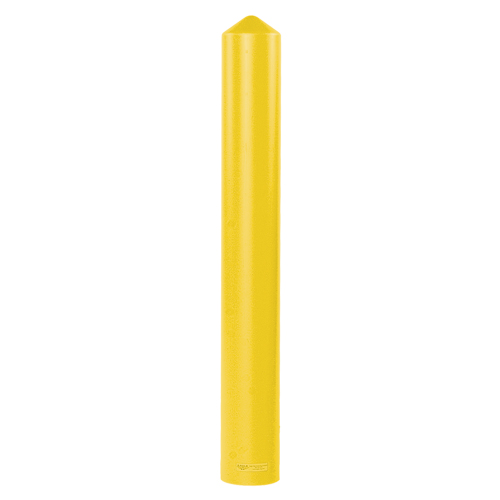 Enveloppe lisse pour butoir, 4" dia. x 56" l, Jaune Ottawa Fastener Supply
