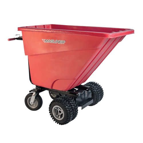 Motorized Tilt Truck, 13,5 pi³ Capacity, 45" H x 33-1/2" W x 68" D Ottawa Fastener Supply