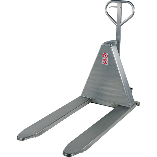 Pallet Lift Table, 45" L x 26-3/4" W, Stainless Steel, 2000 lbs. Capacity Ottawa Fastener Supply