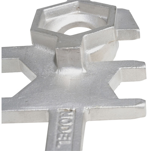 Cl&eacute; pour baril, Ouverture de 3/4"/2", Poign&eacute;e 9-1/2", Acier inoxydable Ottawa Fastener Supply
