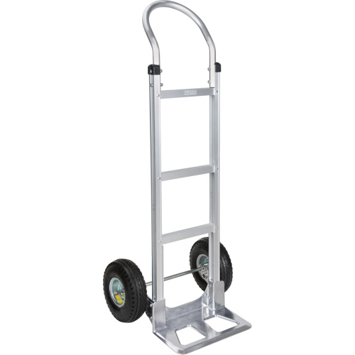 Knocked Down Hand Truck, Continuous Handle, Aluminum, 49-5/8" Height, 500 lbs. Capacity Ottawa Fastener Supply