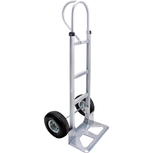 Knocked Down Hand Truck, P-Handle Handle, Aluminum, 52-1/8" Height, 500 lbs. Capacity Ottawa Fastener Supply