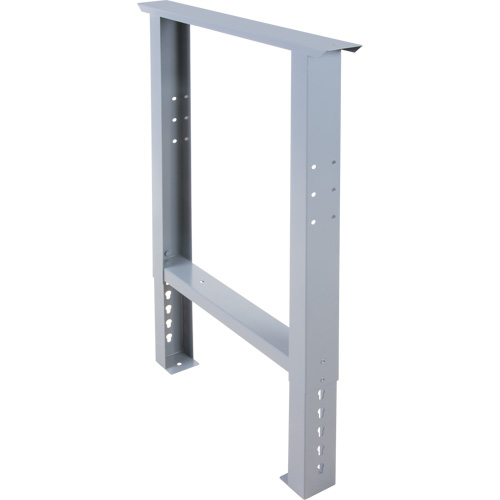 Pattes d'&eacute;tabli pour service industriel, Acier, 24" p x 34" h, Simple Ottawa Fastener Supply