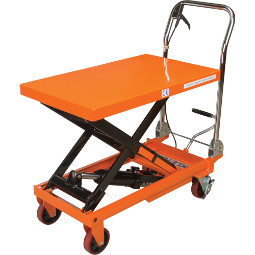 Hydraulic Scissor Lift Table, 32" L x 19-3/4" W, Steel, 660 lbs. Capacity Ottawa Fastener Supply