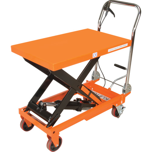 Hydraulic Scissor Lift Table, 32" L x 19-3/4" W, Steel, 1100 lbs. Capacity Ottawa Fastener Supply
