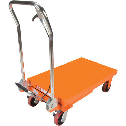 Hydraulic Scissor Lift Table, 32" L x 19-3/4" W, Steel, 1100 lbs. Capacity Ottawa Fastener Supply