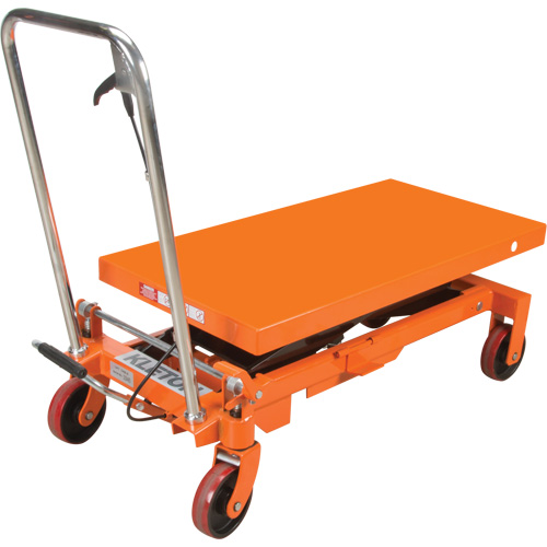 Hydraulic Scissor Lift Table, 39-1/2" L x 20" W, Steel, 1650 lbs. Capacity Ottawa Fastener Supply