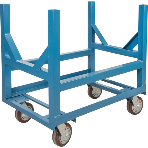 Pipe & Bar Cradle Truck, 36" L x 24" W x 34" H, 2500 lbs. Capacity, Polyurethane Wheels Ottawa Fastener Supply
