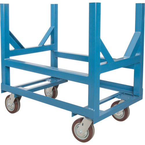 Pipe & Bar Cradle Truck, 36" L x 24" W x 34" H, 2500 lbs. Capacity, Polyurethane Wheels Ottawa Fastener Supply