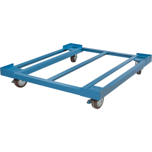 Pallet Dolly, 48.5" W x 43" D x 8" H, 3000 lbs. Capacity Ottawa Fastener Supply