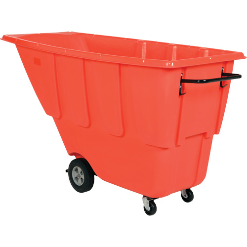 Tilt Truck, Polyethylene, 0.5 cu. yd., 450 lbs. Load Capacity Ottawa Fastener Supply