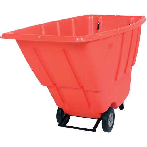 Tilt Truck, Polyethylene, 0.5 cu. yd., 450 lbs. Load Capacity Ottawa Fastener Supply