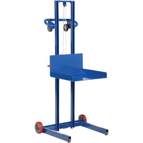 Low Profile Lite Load Lift, Hand Winch Operated, 400 lbs. Capacity, 55" Max Lift Ottawa Fastener Supply