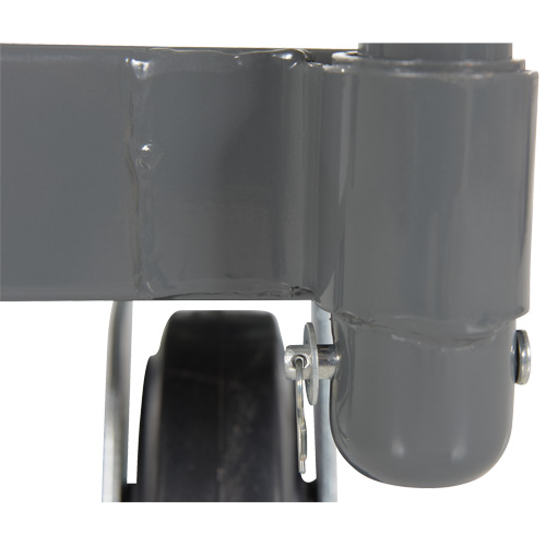 Chariot &agrave; plateforme, 48" lo x 24" la x Capacit&eacute; 2000 lb, Roues en Caoutchouc Ottawa Fastener Supply