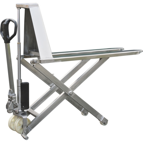 Eco Scissor Skid Lift, 45" L x 21" W, Stainless Steel, 2200 lbs. Capacity Ottawa Fastener Supply