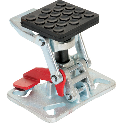 Verrou de plancher &agrave; hauteur ajustable pour service intense, 8" Hauteur rallong&eacute;e, 5-1/2" Hauteur r&eacute;tract&eacute;e, Acier Ottawa Fastener Supply