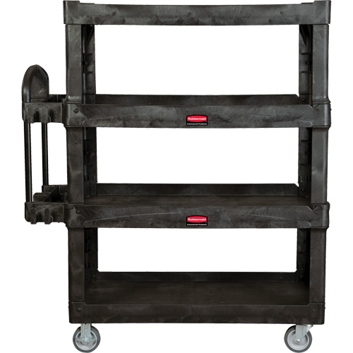 Heavy-Duty Ergo Utility Cart, 4 Tiers, 24-1/4" x 62-2/5" x 54-1/10", 700 lbs. Capacity Ottawa Fastener Supply