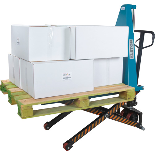 Manual Scissor Skid Lift, 45-1/4" L x 27" W, Steel, 3300 lbs. Capacity Ottawa Fastener Supply