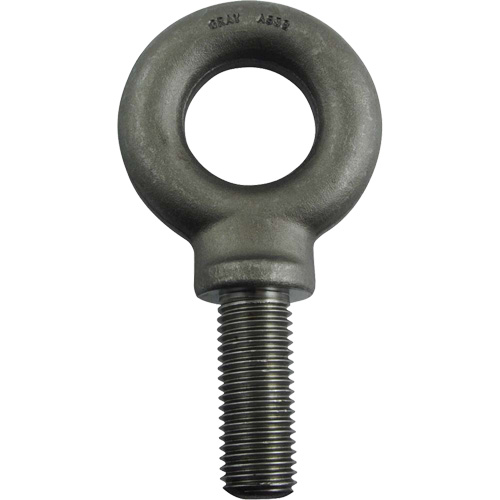 Alloy Steel Eye Bolt, 1-13/16"/3-9/16" Dia., 2-1/2" L, 11600 lbs. (5.8 tons)/11600 lbs. Capacity Ottawa Fastener Supply