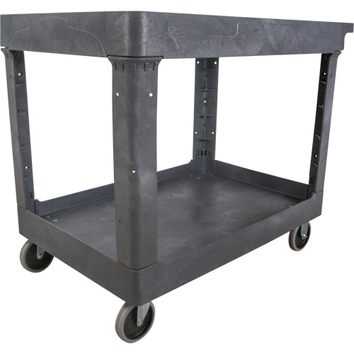 Chariot utilitaire pour l'entretien, 2 tiers, 24-5/8" x 32-1/2" x 40", Capacit&eacute; 550 lb Ottawa Fastener Supply