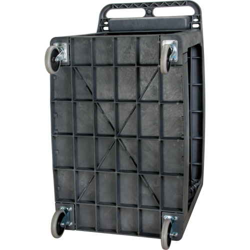Flat-Shelf Utility Service Cart, 2 Tiers, 25-1/4" x 32-1/4" x 44", 550 lbs. Capacity Ottawa Fastener Supply