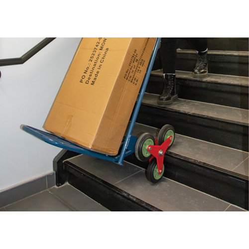 Stair Climbing Hand Truck, Steel Frame, 23-3/4" W x 45-5/8" H, 300 lbs. Capacity Ottawa Fastener Supply