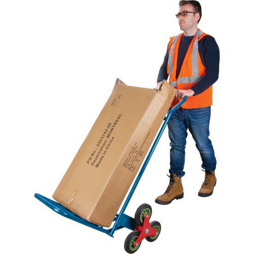 Stair Climbing Hand Truck, Steel Frame, 23-3/4" W x 45-5/8" H, 300 lbs. Capacity Ottawa Fastener Supply