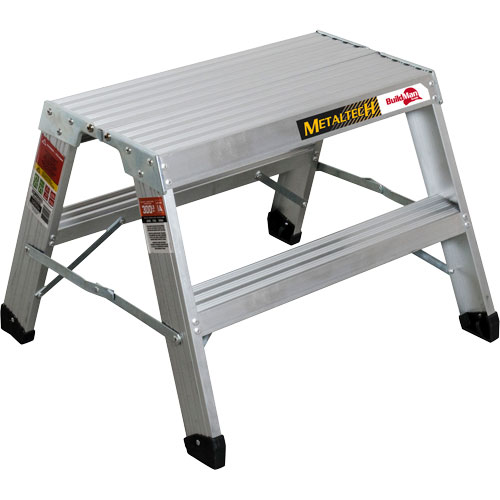 Portable Work-Stand Saw Horse, Aluminum Frame, 12-1/4" D x 24" H Ottawa Fastener Supply