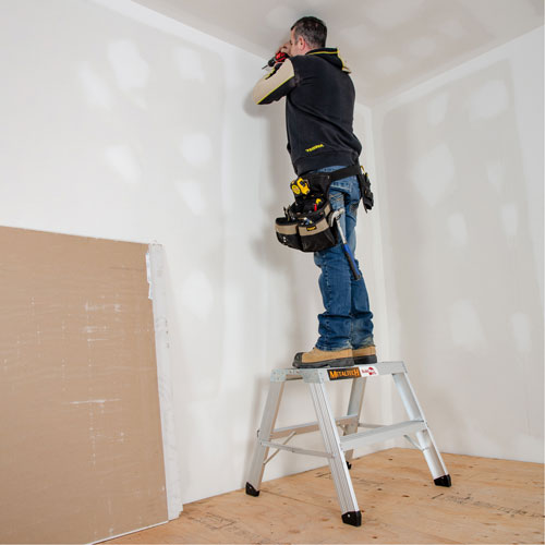 Portable Work-Stand Saw Horse, Aluminum Frame, 12-1/4" D x 24" H Ottawa Fastener Supply