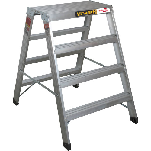 Portable Work-Stand Saw Horse, Aluminum Frame, 12-1/4" D x 48" H Ottawa Fastener Supply