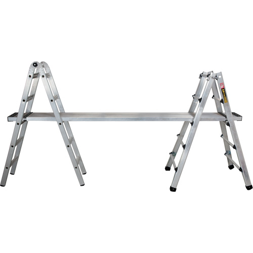 Telescoping Multi-Position Ladder, Aluminum, 300 lbs., CSA Grade 1A Ottawa Fastener Supply