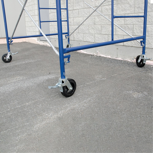 Complete Scaffold Tower with Casters, 69-1/2" D x 178" H Ottawa Fastener Supply