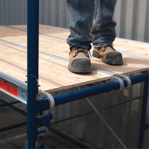 Complete Scaffold Tower with Casters, 69-1/2" D x 178" H Ottawa Fastener Supply