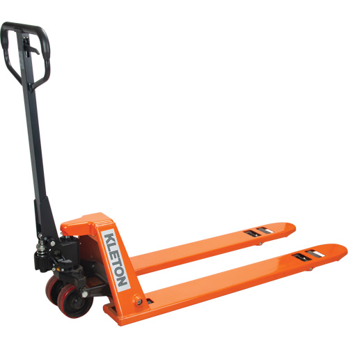 Low Profile Hydraulic Pallet Trucks, 48" L x 20.5" W, 3300 lbs. Cap. Ottawa Fastener Supply