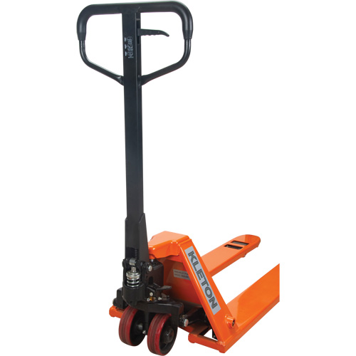 Low Profile Hydraulic Pallet Trucks, 48" L x 20.5" W, 3300 lbs. Cap. Ottawa Fastener Supply