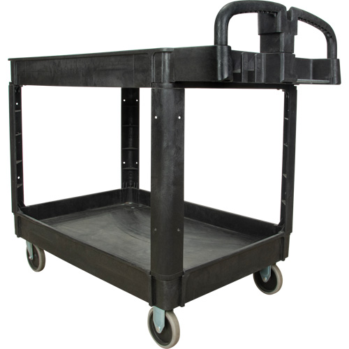 Chariot utilitaire, 2 tiers, 25-5/8" x 33-1/2" x 43-3/4", Capacit&eacute; 550 lb Ottawa Fastener Supply