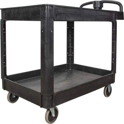 Chariot utilitaire, 2 tiers, 25-5/8" x 33-1/2" x 43-3/4", Capacit&eacute; 550 lb Ottawa Fastener Supply