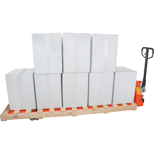 8' Long Fork Hydraulic Pallet Trucks, 96" L x 27" W, 4400 lbs. Capacity Ottawa Fastener Supply