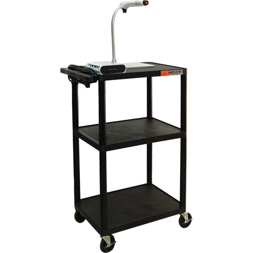 Chariot utilitaire &eacute;lectrique, 3 tiers, 24" x 42" x 18", Capacit&eacute; 300 lb Ottawa Fastener Supply