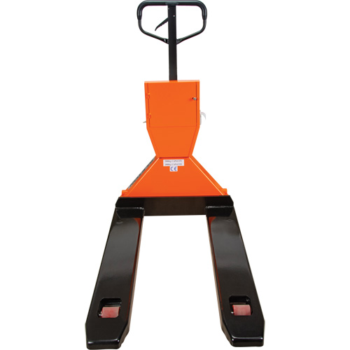 Digital Scale Pallet Truck, 44.5" L x 27.75" W, 4400 lbs. Cap. Ottawa Fastener Supply