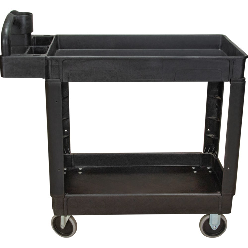 Utility Cart, 2 Tiers, 17-1/8" x 33-1/2" x 37-5/8", 550 lbs. Capacity Ottawa Fastener Supply