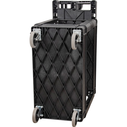 Utility Cart, 2 Tiers, 17-1/8" x 33-1/2" x 37-5/8", 550 lbs. Capacity Ottawa Fastener Supply