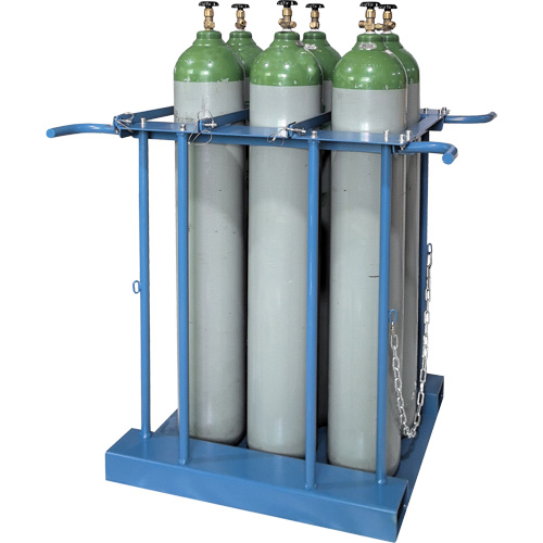 Support de rangement pour 6 cylindres pour chariot &eacute;l&eacute;vateur Ottawa Fastener Supply