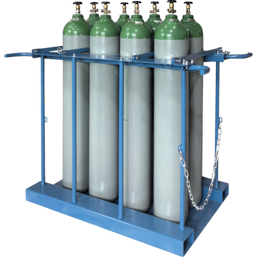 Support de rangement pour 8 cylindres pour chariot &eacute;l&eacute;vateur Ottawa Fastener Supply